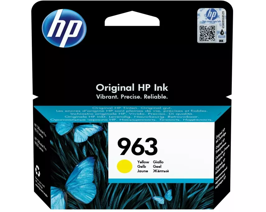 HP 963 Yellow Original Ink Cartridge