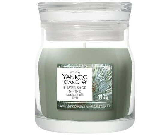 Yankee Candle Signature Duftkerze Silver Sage & Pine Signature Small Jar
