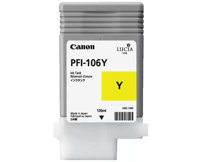 Canon PFI-106Y Ink yellow Std Capacity 130 ml