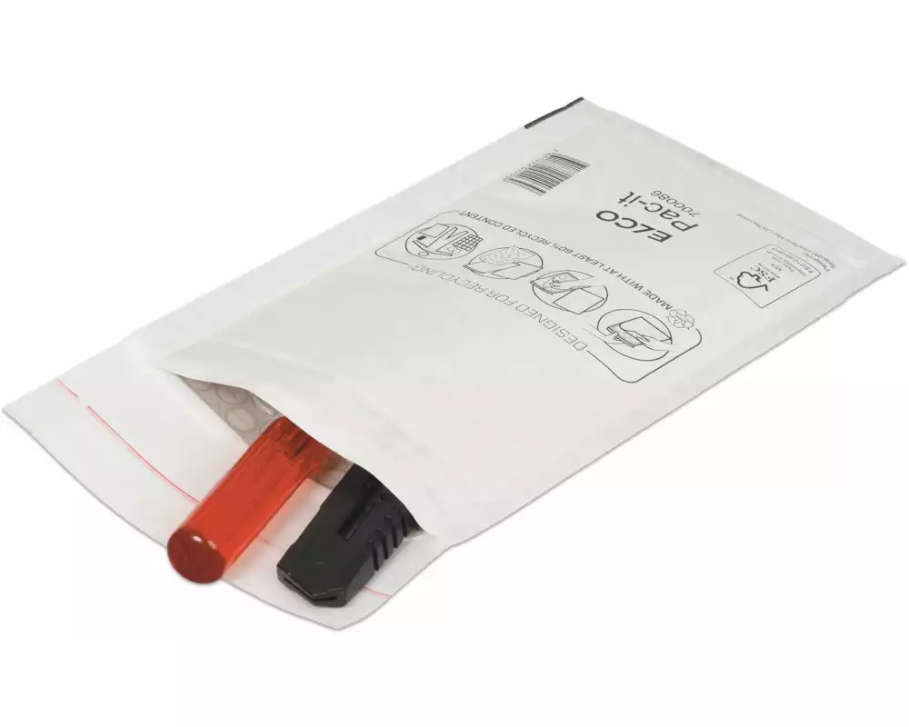 ELCO Luftpolstertasche 14.2 x 22.5 cm Weiss, Pack à 100 Stück