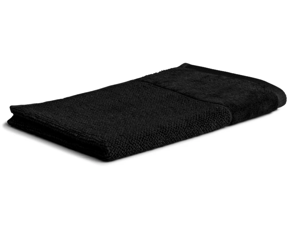 Möve Gästetuch Bamboo Luxe Uni 50 x 30 cm, Schwarz