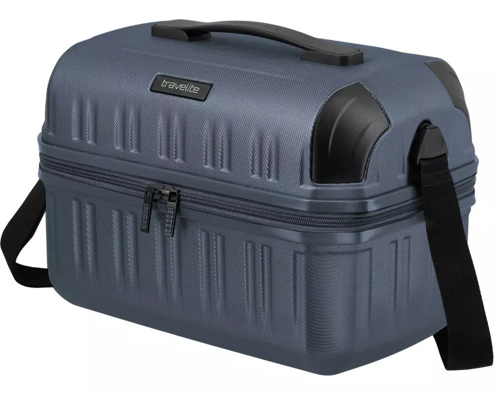 travelite DYNAMIIC Beautycase Hartschale 20 l Denim Blue
