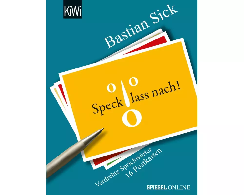 Speck, lass nach!