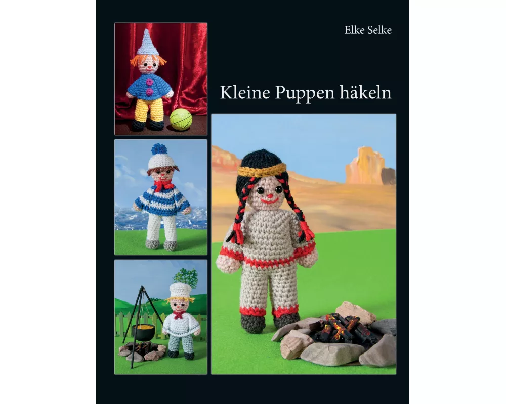 Kleine Puppen häkeln