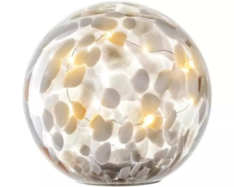 LEONARDO LED Dekolampe Ø 17.4 cm, Weiss