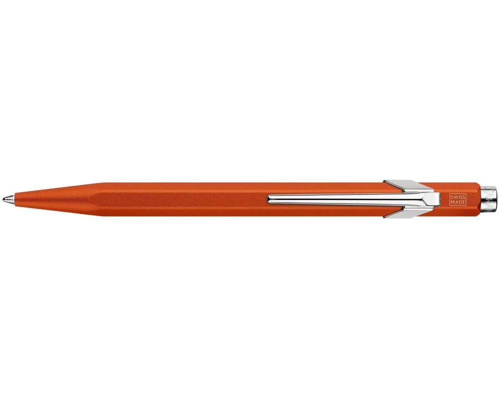 Caran d'Ache Kugelschreiber 849 Colormat-x Orange Medium (M)