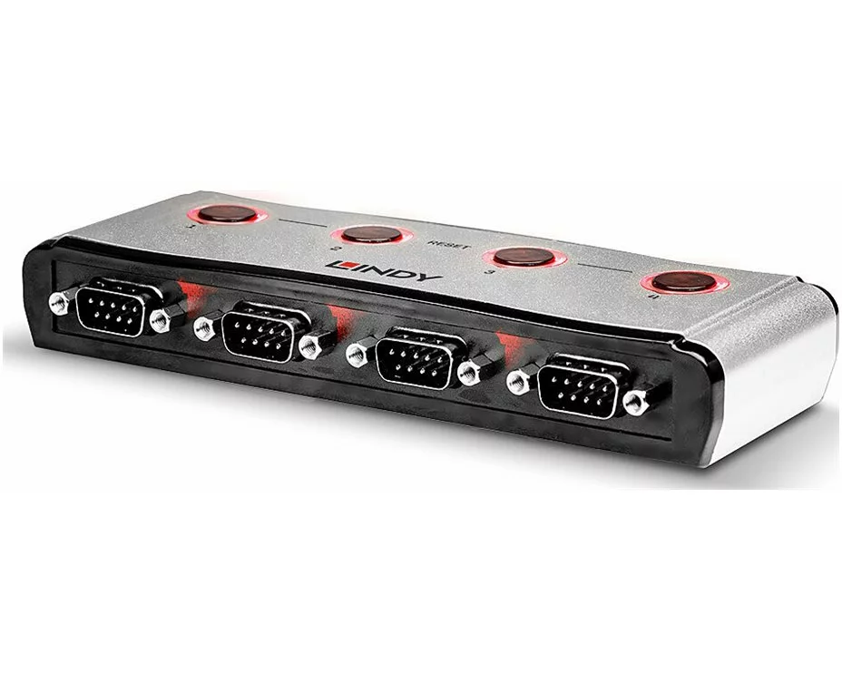 LINDY USB to Serial Converter 4 Port FTDI-Chipset