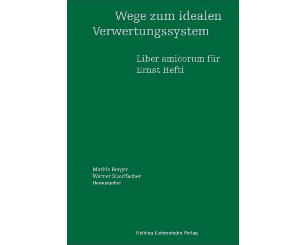 Wege zum idealen Verwertungssystem