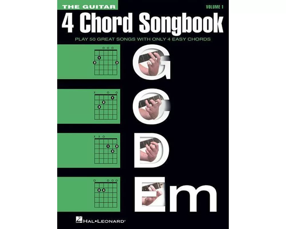 The Guitar 4-Chord Songbook G-C-D-Em