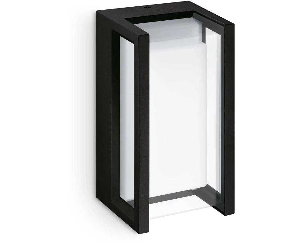 Philips Pyrona Wandleuchte 12W, 2700 Kelvin, schwarz