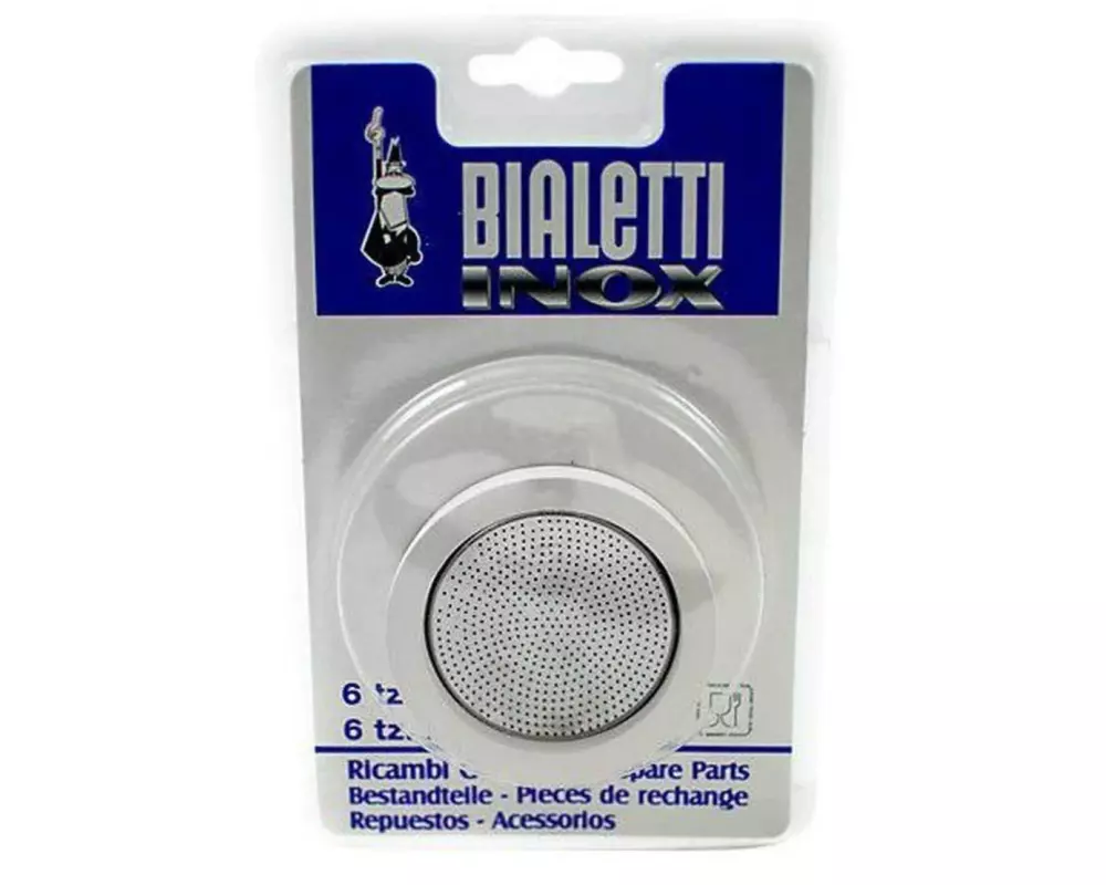 Bialetti Dichtung & Filterplatte Venus, Kitty, Musa, 10 Tassen