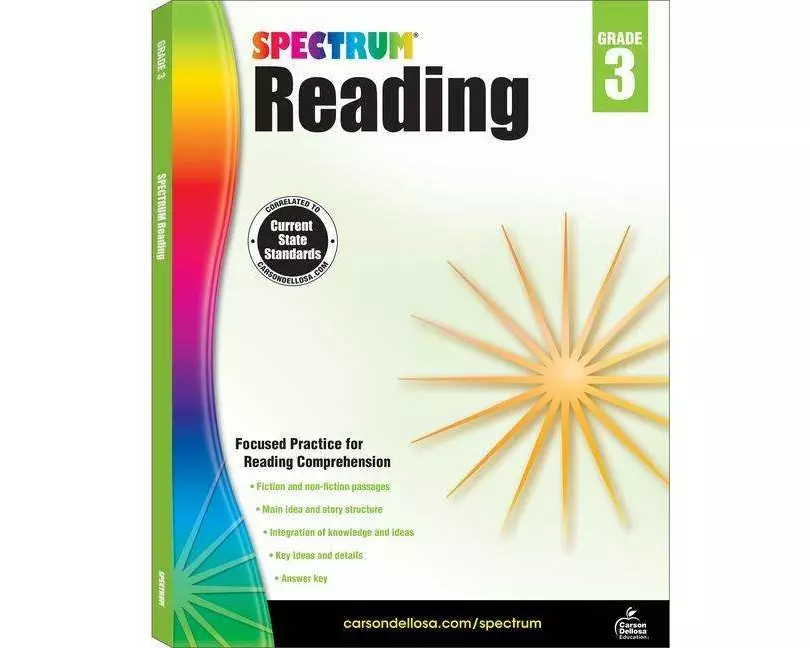 Spectrum Reading Workbook, Grade 3