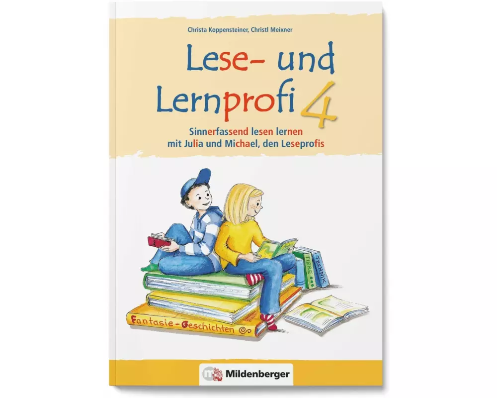 Lese- und Lernprofi 4 - Schülerarbeitsheft - silbierte Ausgabe