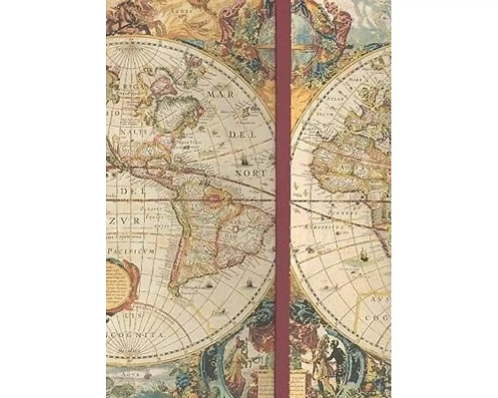 Journal Fold-Over Old World