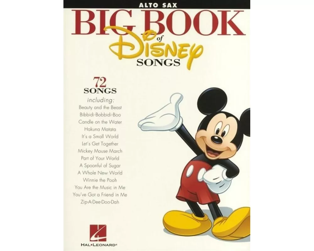 The Big Book of Disney Songs