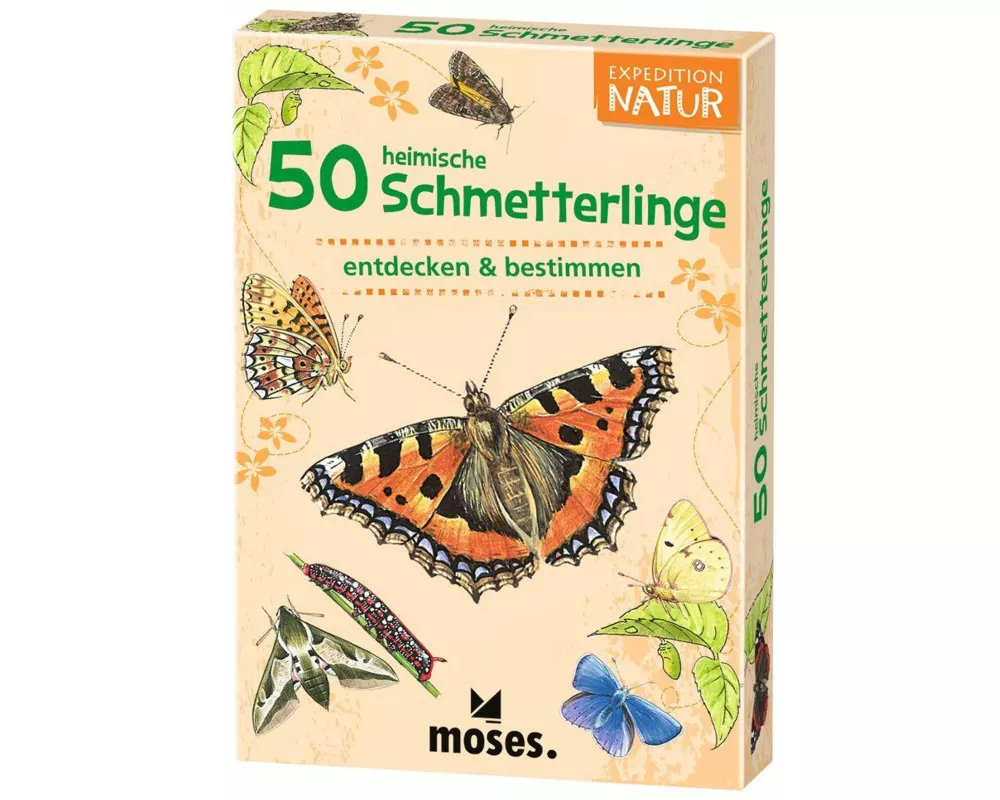 50 heimische Schmetterlinge