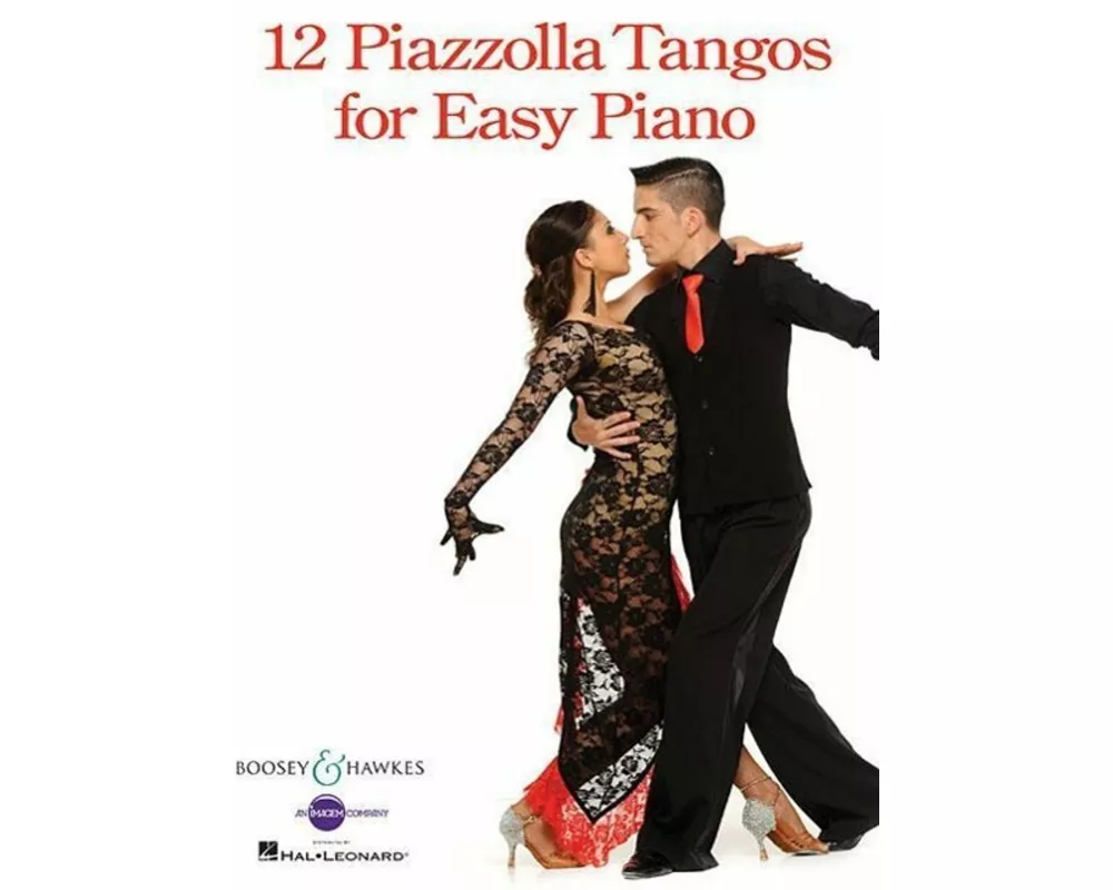 12 Piazzolla Tangos For Easy Piano