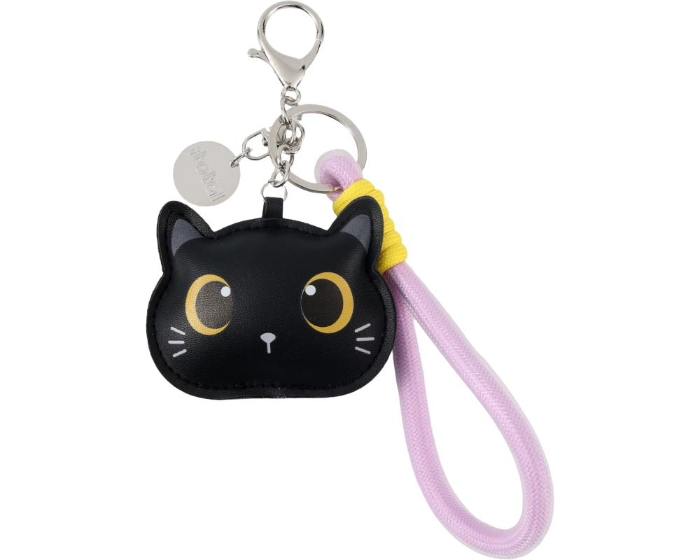 I-TOTAL Schlüsselanhänger PVC XL3491 Black Cat