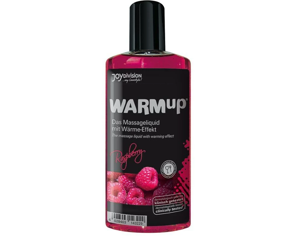 JoyDivision Massageöl Warmup Himbeere 150 ml