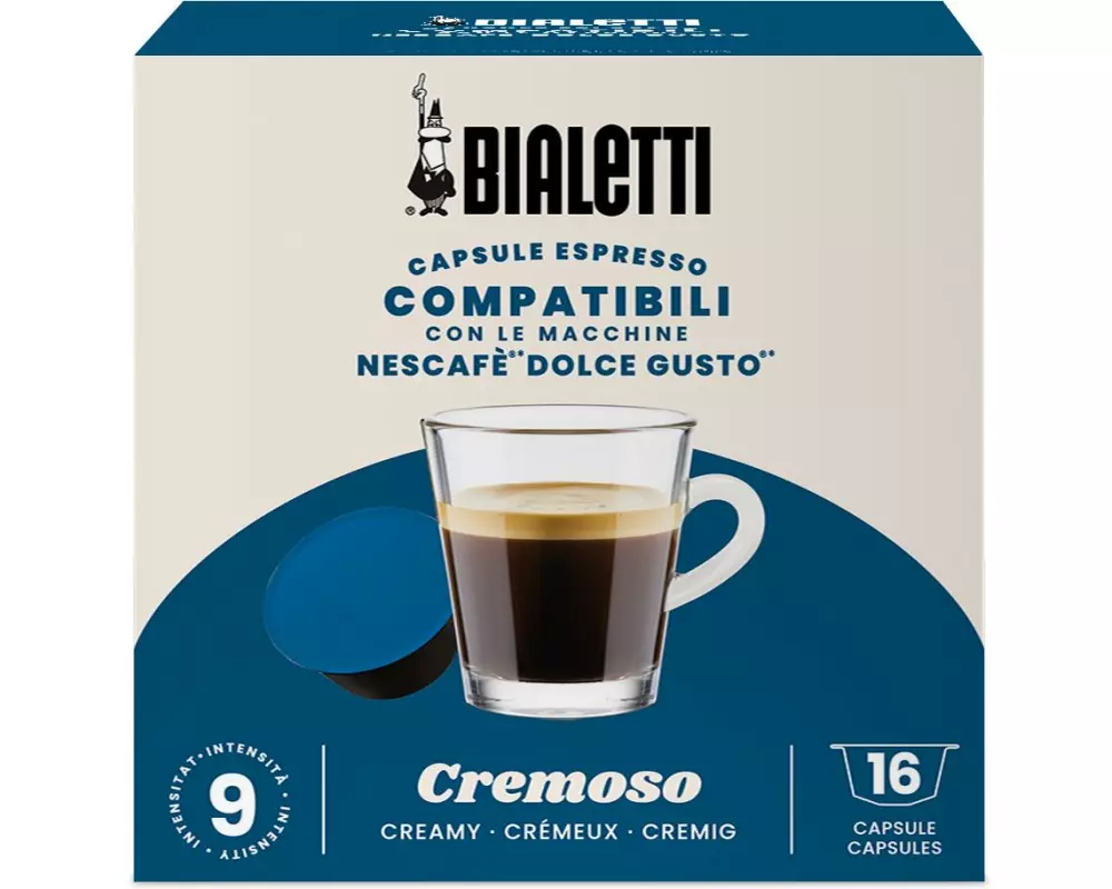 Bialetti Kaffeekapseln Cremoso Dolce Gusto 16 Stück