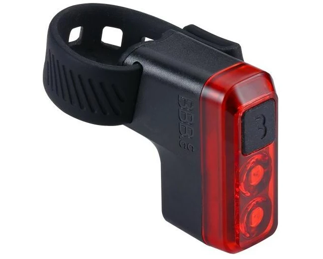 BBB Rücklicht Salute mit Akku / USB-C , mit Schnellverschluss