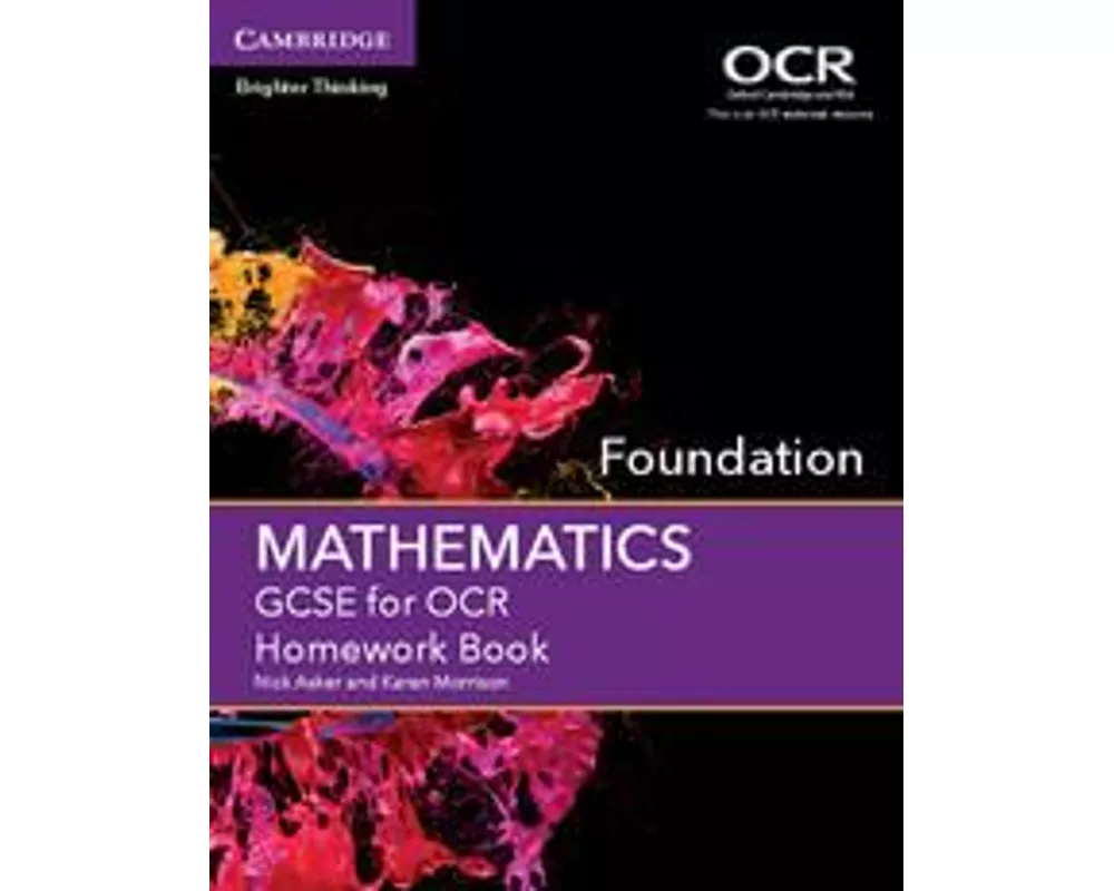 GCSE Mathematics for OCR Foundation Homework Book