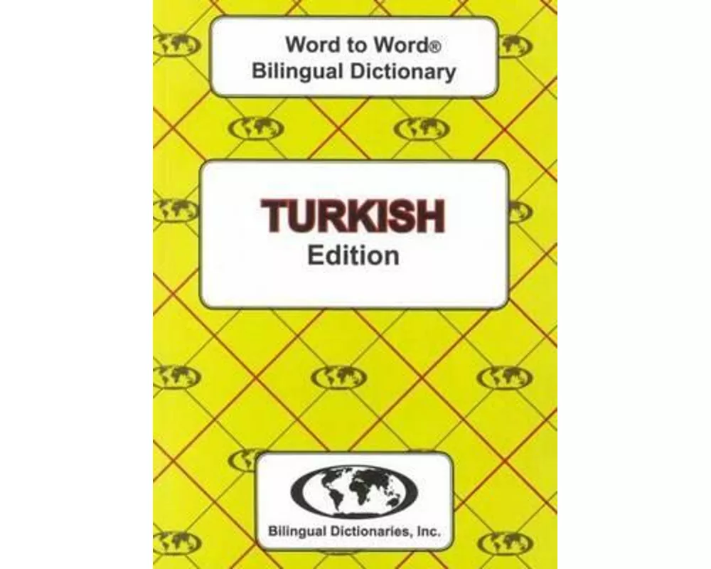 English-Turkish & Turkish-English Word-to-Word Dictionary
