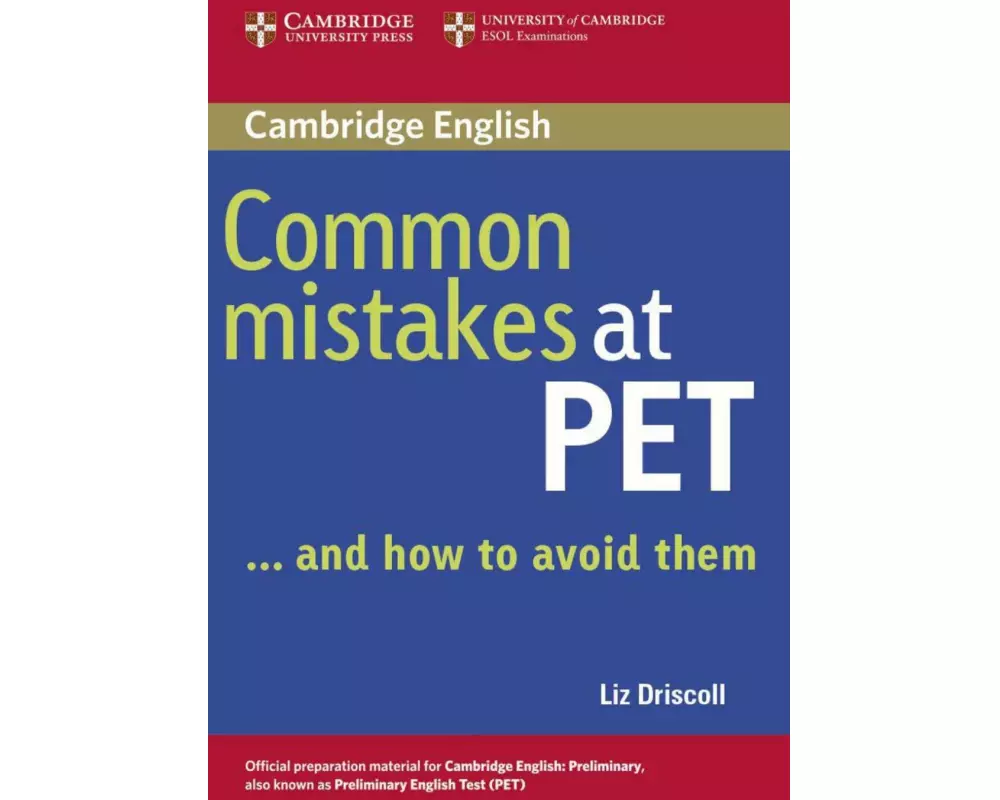 Common Mistakes at PET / Book. Lower intermediate