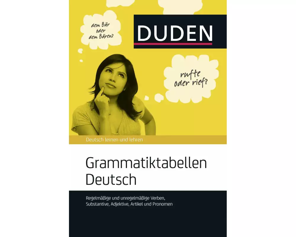 Grammatiktabellen Deutsch