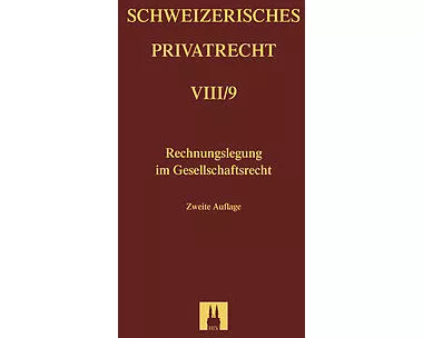Bd. VIII/9: Rechnungslegung im Gesellschaftsrecht
