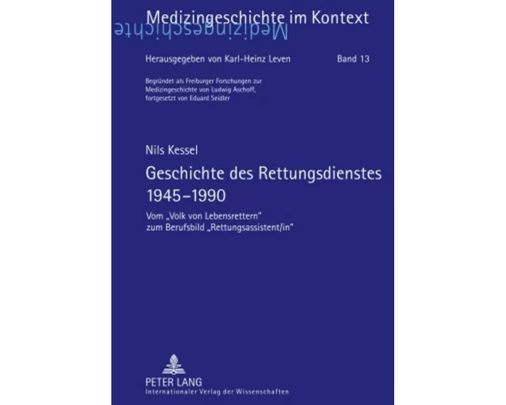 Geschichte des Rettungsdienstes 1945-1990