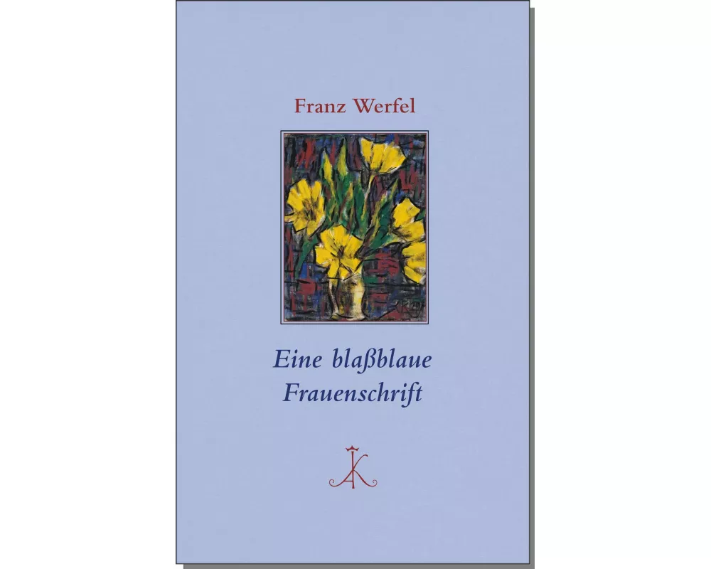 Eine blaßblaue Frauenschrift