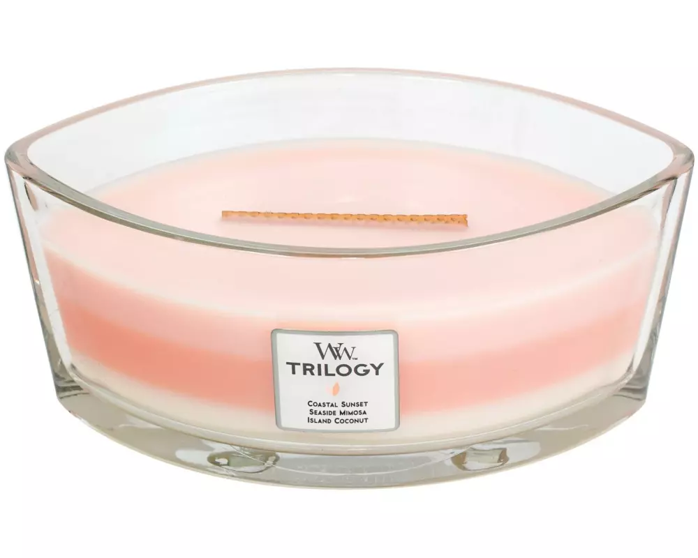 Woodwick Duftkerze Trilogy Island Getaway Ellipse