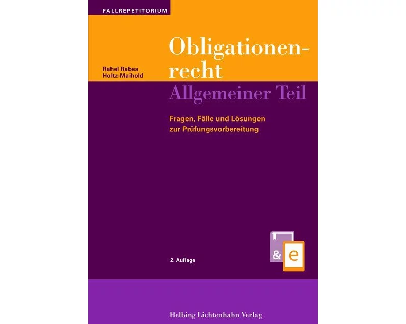 Obligationenrecht Allgemeiner Teil