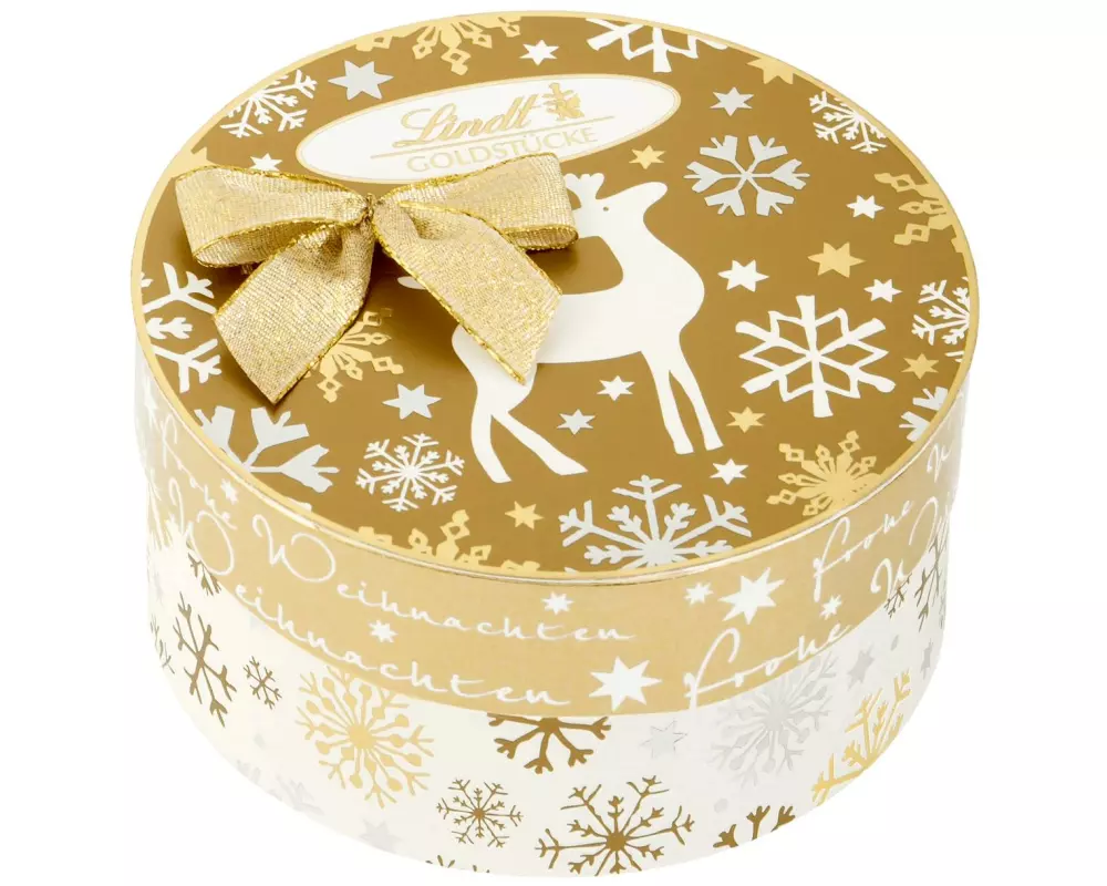 Lindt Goldstücke Rundschachtel 140 g