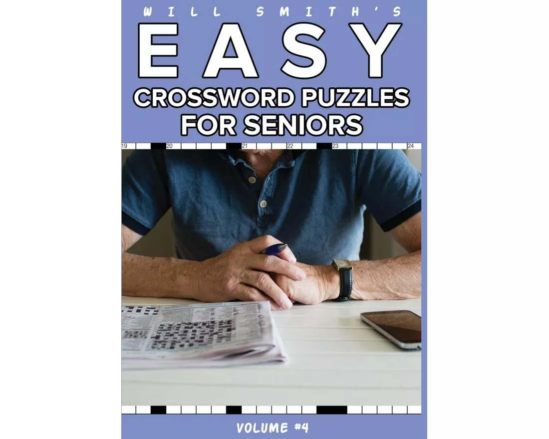 Will Smith Easy Crossword Puzzle For Seniors - Volume 4