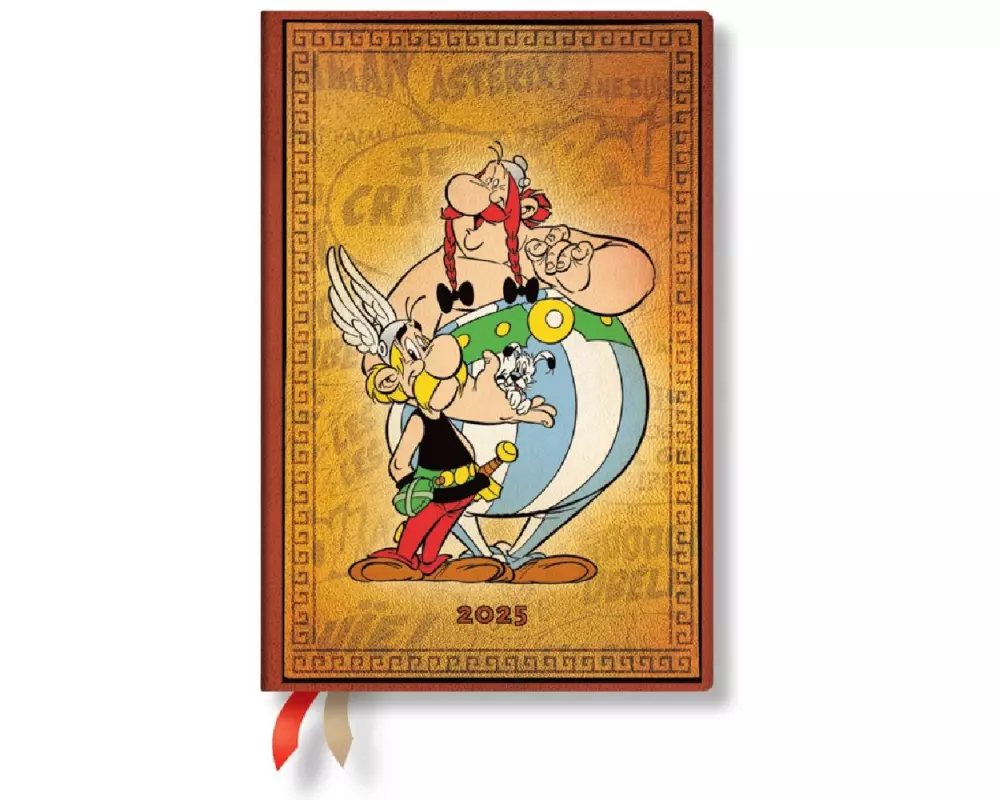Paperblanks Wochenagenda Mini Asterix & Obelix 2025