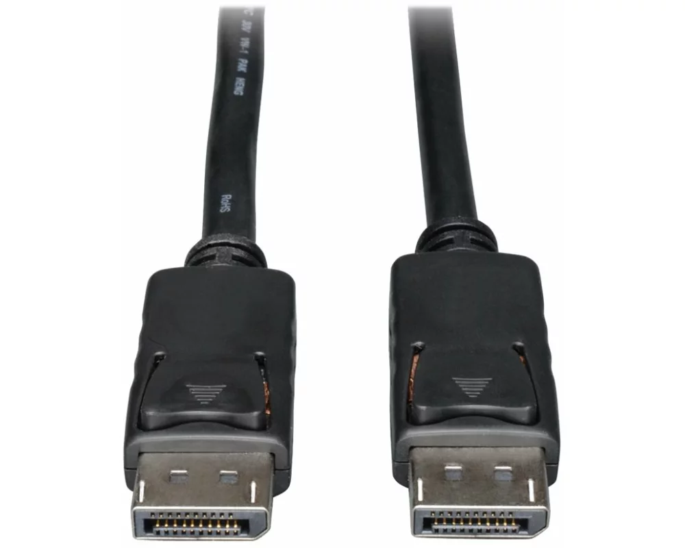 EATON TRIPPLITE DisplayPort Cable with Latches, 4K, 60Hz, M/M, 3ft. 0.91m