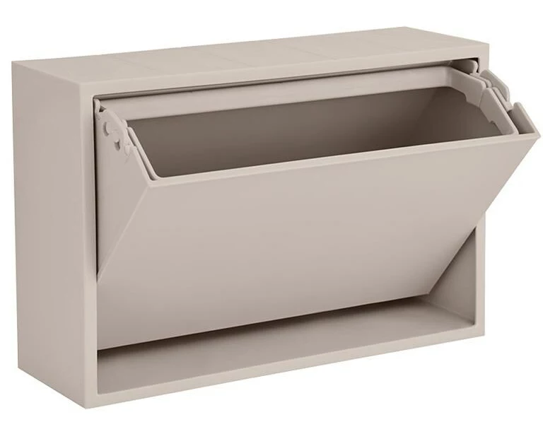 ReCollector Mini ReCollector Box, 30 x 15 x 10 cm, Silver Cloud Grey