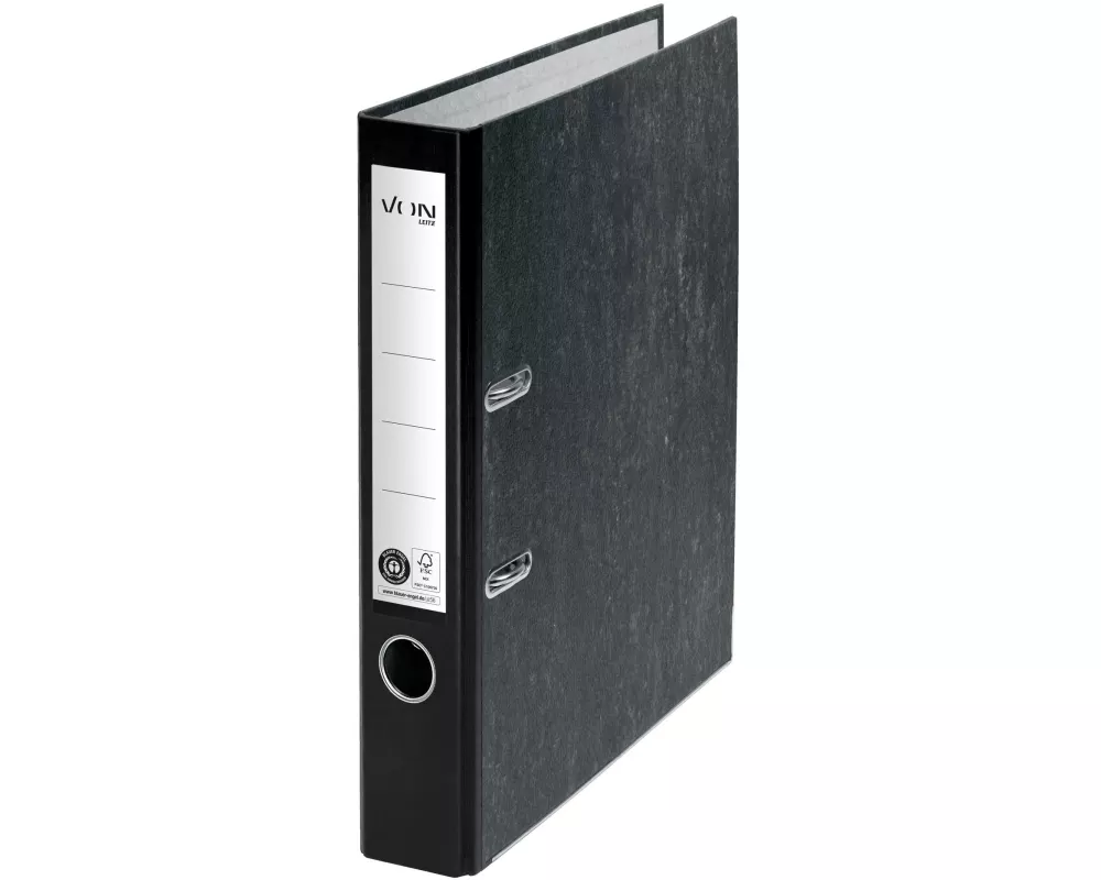 VON Ordner 5 cm, Schwarz