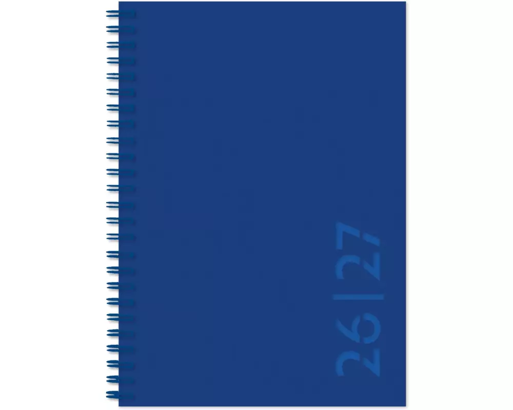 Simplex Schulagenda Colors Weekly A5 2026/2027, Blau