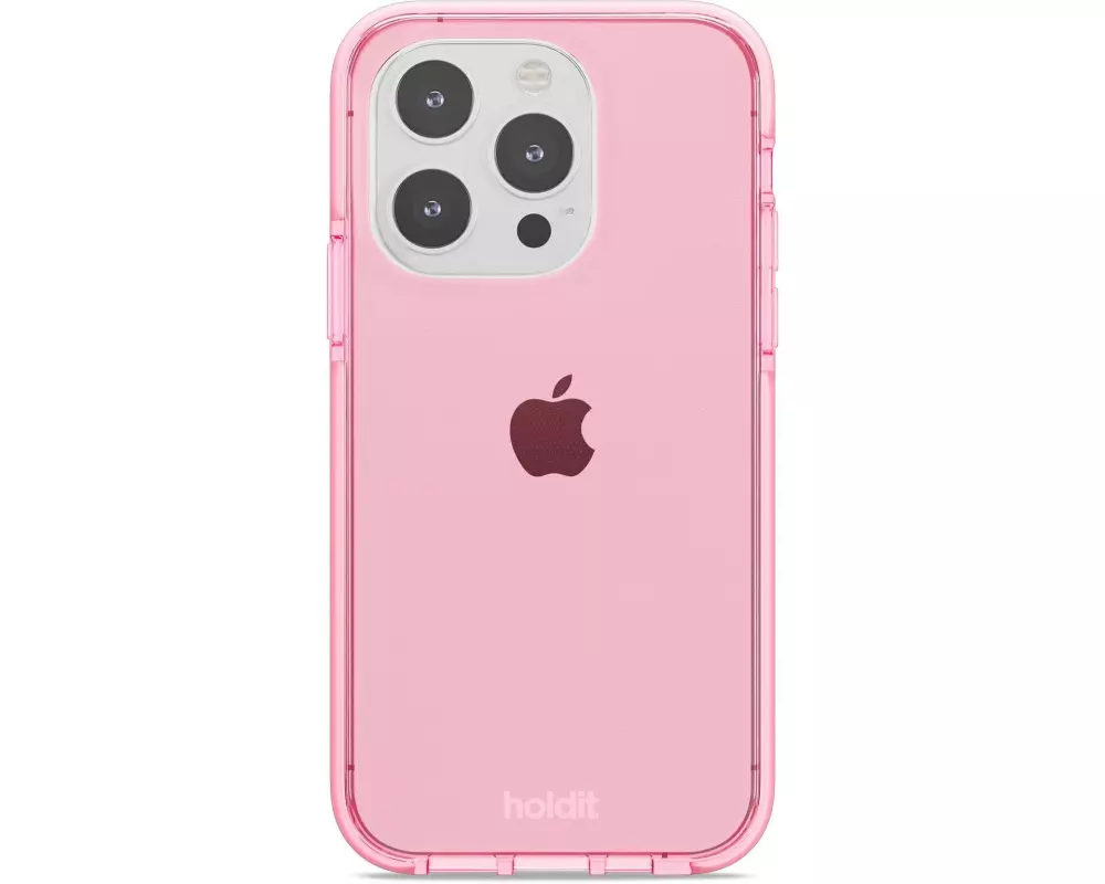 Holdit Back Cover Seethru iPhone 14 Pro Pink