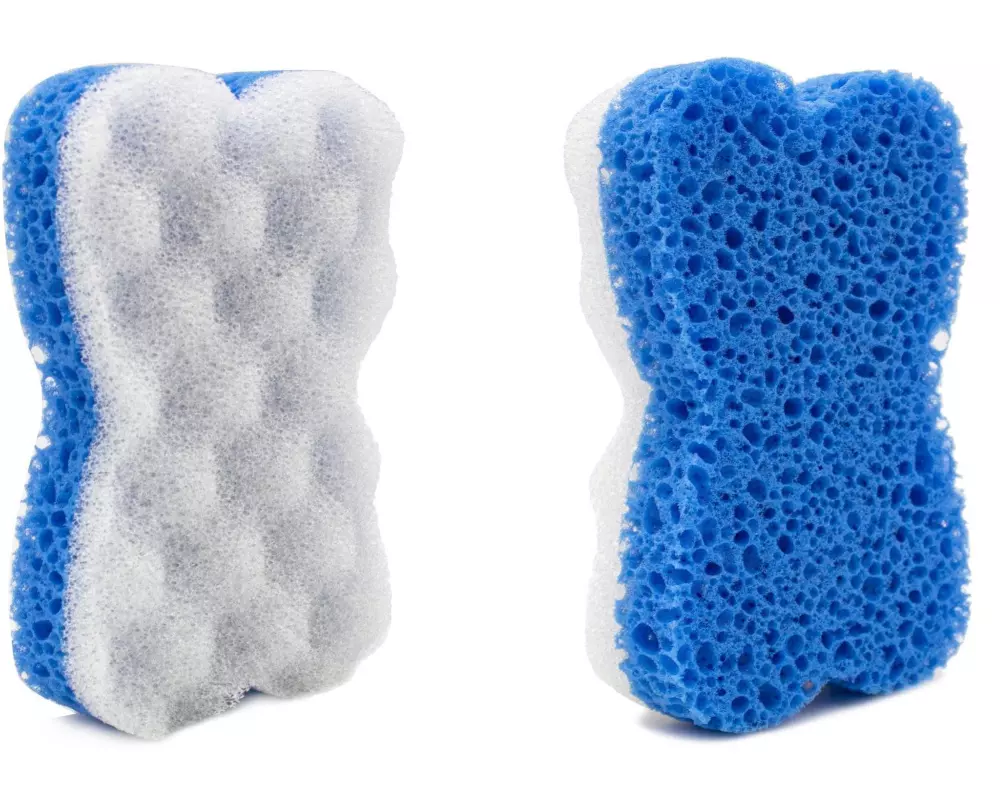 Body&Spa Zweiphasen-Schwamm blau 1 Stück