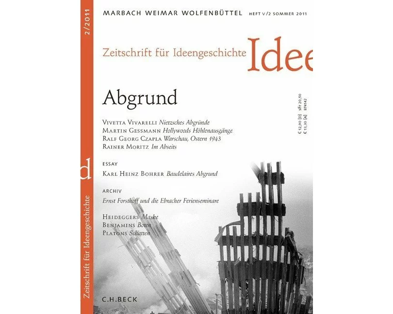 Zeitschrift für Ideengeschichte Heft V/2 Sommer 2011