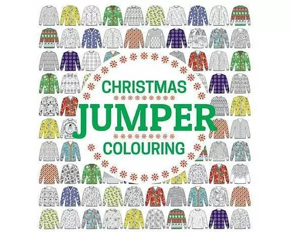 Christmas Jumper Colouring