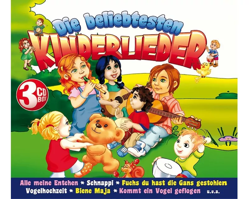 Die beliebtesten Kinderlieder