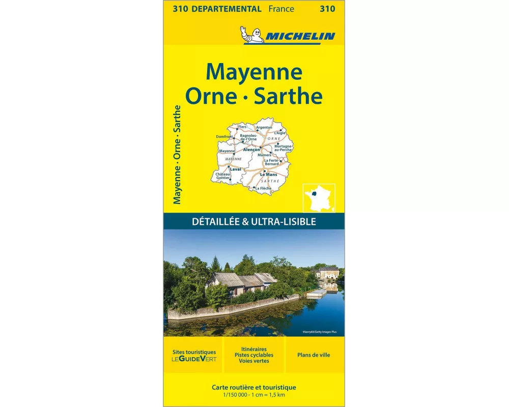 Michelin Mayenne,Orne,Sarthe 310