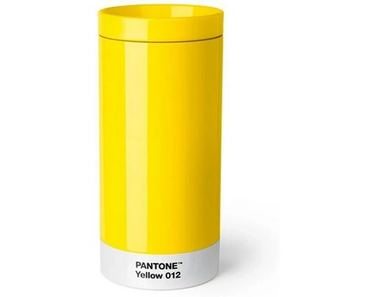 Pantone by Copenhagen Design To Go Cup 430 ml, Gelb