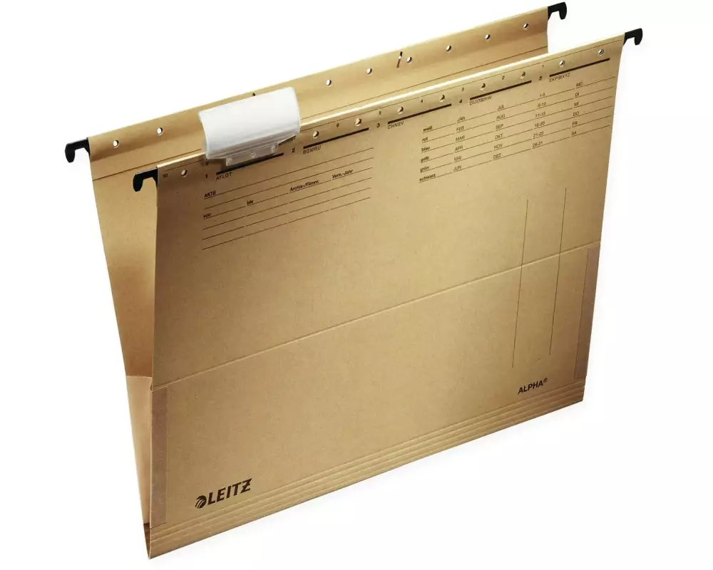 Leitz Hängeregister Alpha Nature, 25 Stück