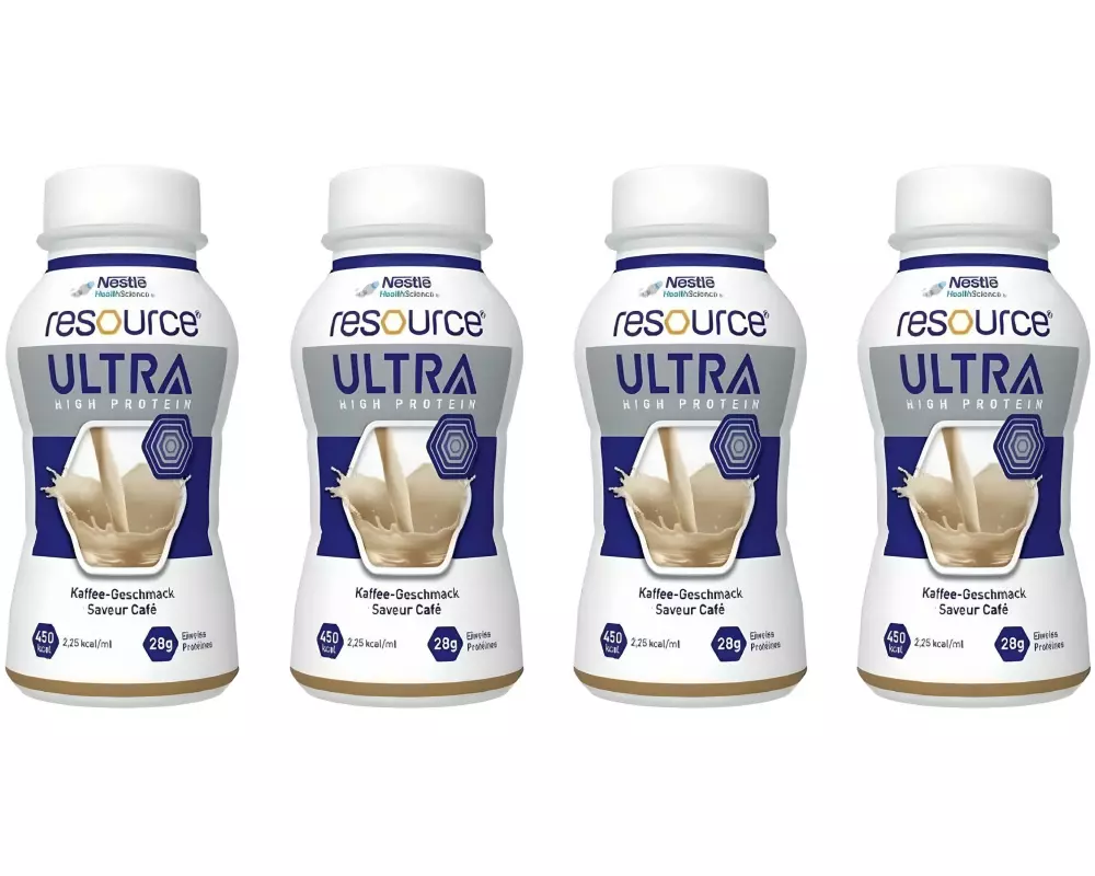 Resource Ultra+ High Protein Kaffee 4 x 200 ml